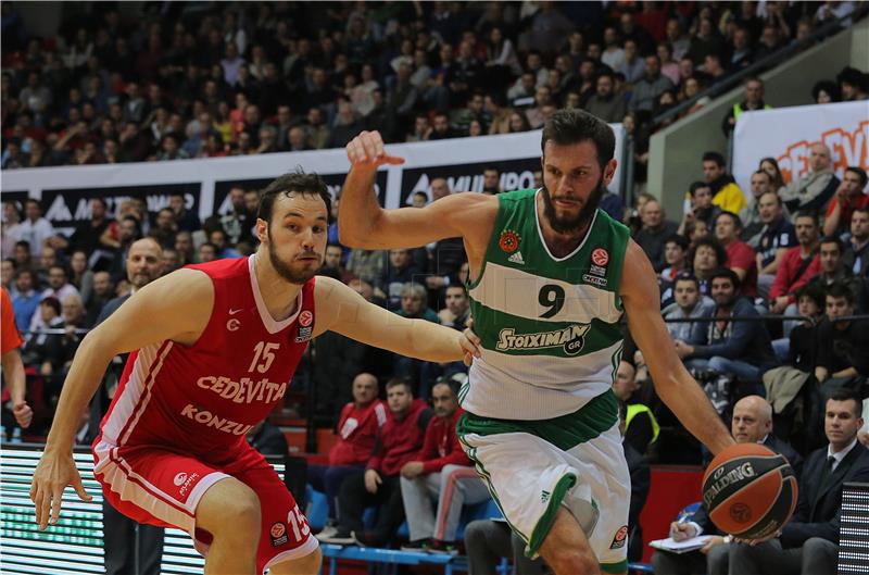 Euroliga: Cedevita - Panathinaikos 