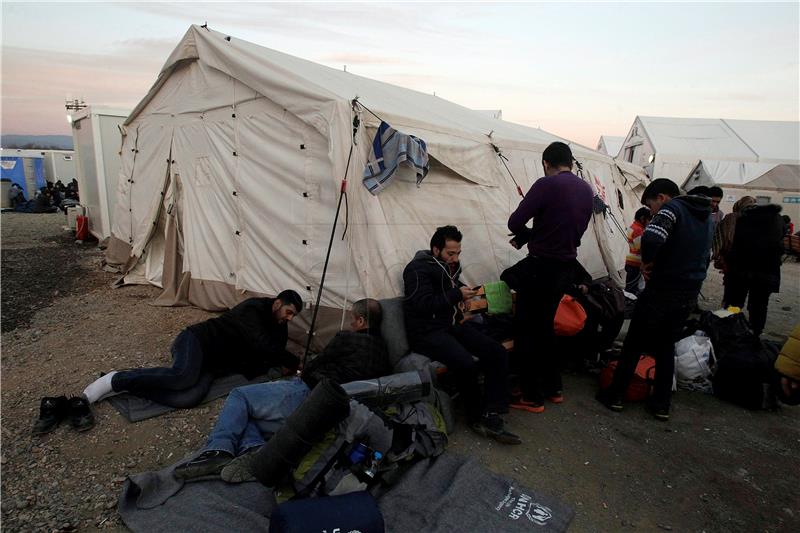 GREECE MIGRATION REFUGEES IDOMENI