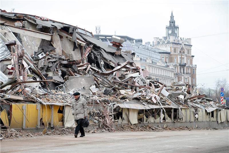 RUSSIA TRADE PAVILLION DEMOLISH