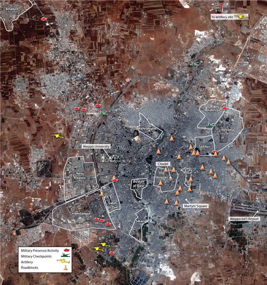 Sirija: UN želi prekid bombardiranja i otvaranje turske granice