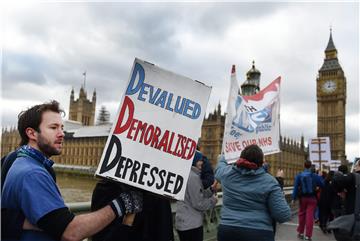 BRITAIN STRIKE JUNIOR DOCTORS