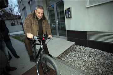 Bandić obilježio Međunarodni dan zimske vožnje biciklom na posao