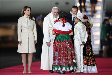 MEXICO POPE FRANCIS