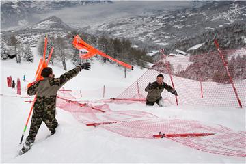 SWITZERLAND ALPINE SKIING WORLD CUP