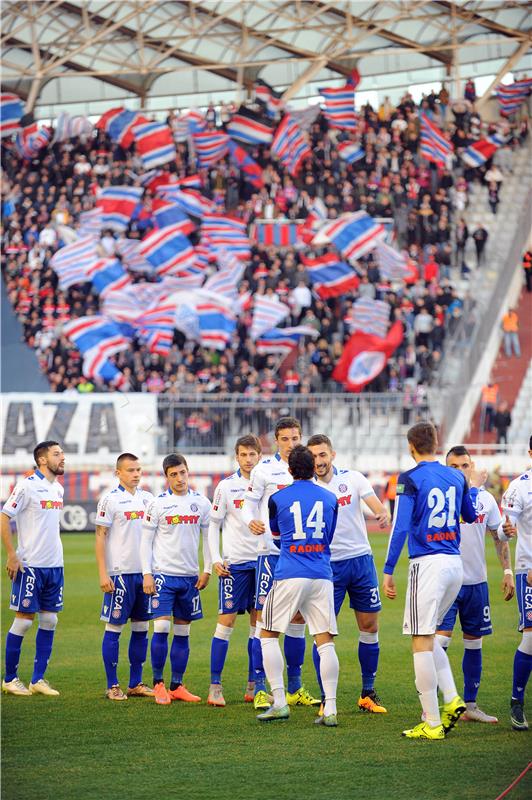 Utakmica 22. kola Prve HNL: Hajduk - Slaven Belupo