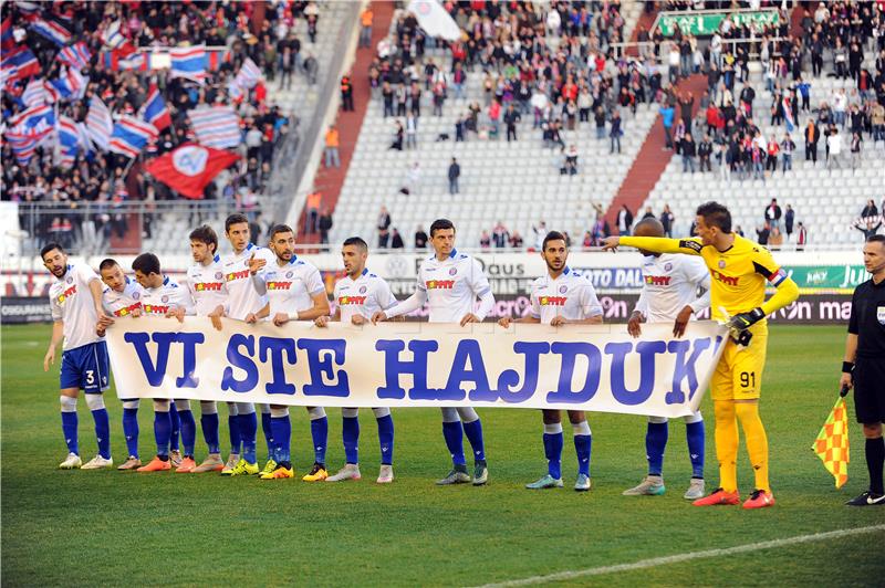 Utakmica 22. kola Prve HNL: Hajduk - Slaven Belupo