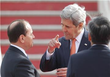 ALBANIA USA JOHN KERRY DIPLOMACY