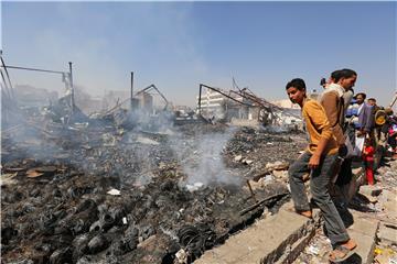 YEMEN CONFLICT AIRSTRIKES