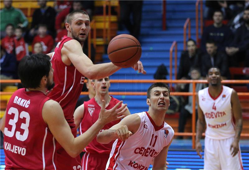 Utakmica 24. kola ABA lige: Cedevita - Metalac