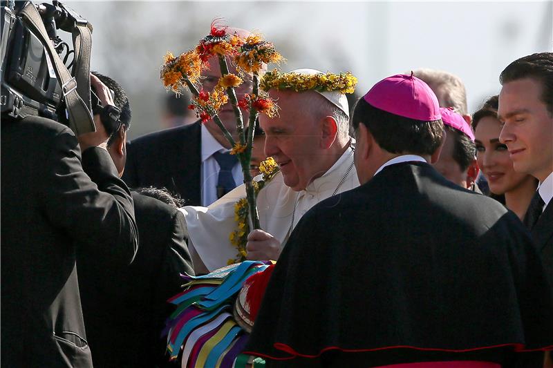 MEXICO POPE FRANCIS VISIT