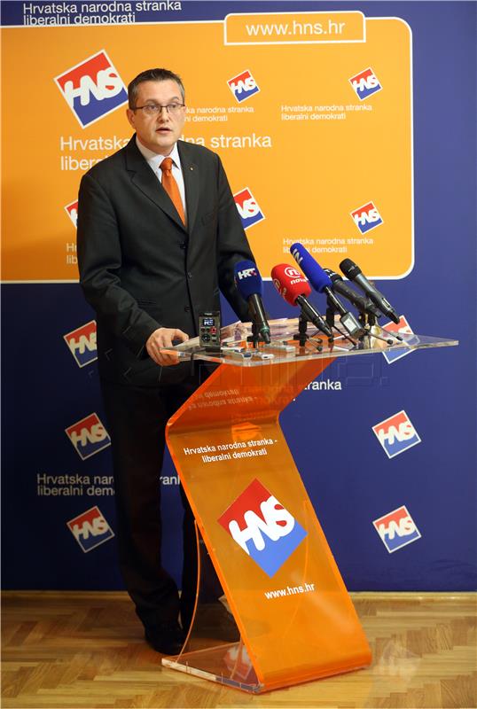 Tiskovna konferencija HNS-a