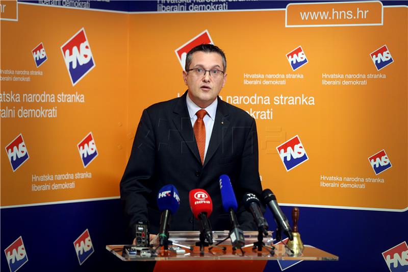 Tiskovna konferencija HNS-a