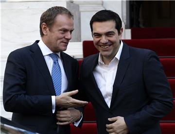 GREECE EUROPEAN COUNCIL TUSK