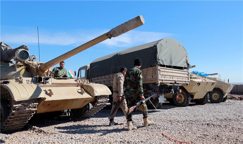 IRAQ UNREST PESHMERGA FIGHTERS