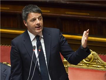 ITALY PARLIAMENT RENZI