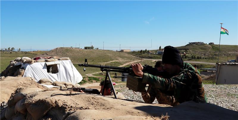 IRAQ UNREST PESHMERGA FIGHTERS