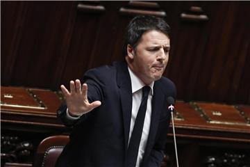 ITALY PARLIAMENT RENZI