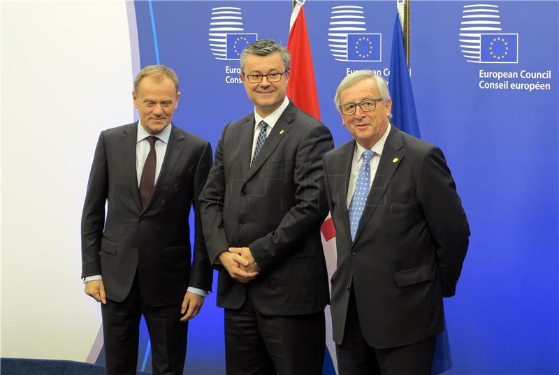 Premijer Orešković sudjeluje na radnoj večeri u Bruxellesu