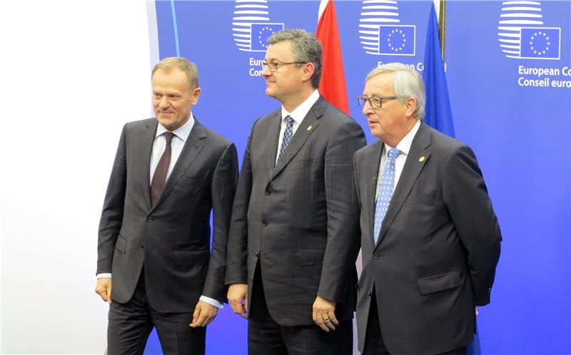 Premijer Orešković sudjeluje na radnoj večeri u Bruxellesu