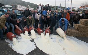 GREECE BAILOUT FARMERS PROTEST