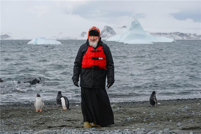 ANTARCTICA RUSSIA PATRIARCH VISITS