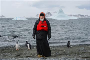 ANTARCTICA RUSSIA PATRIARCH VISITS