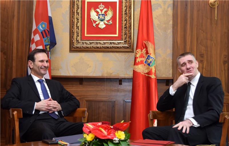 MONTENEGRO CROATIA DIPLOMACY