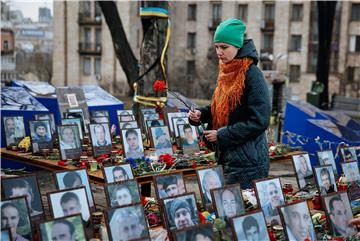 UKRAINE EU PROTESTS ANNIVERSARY