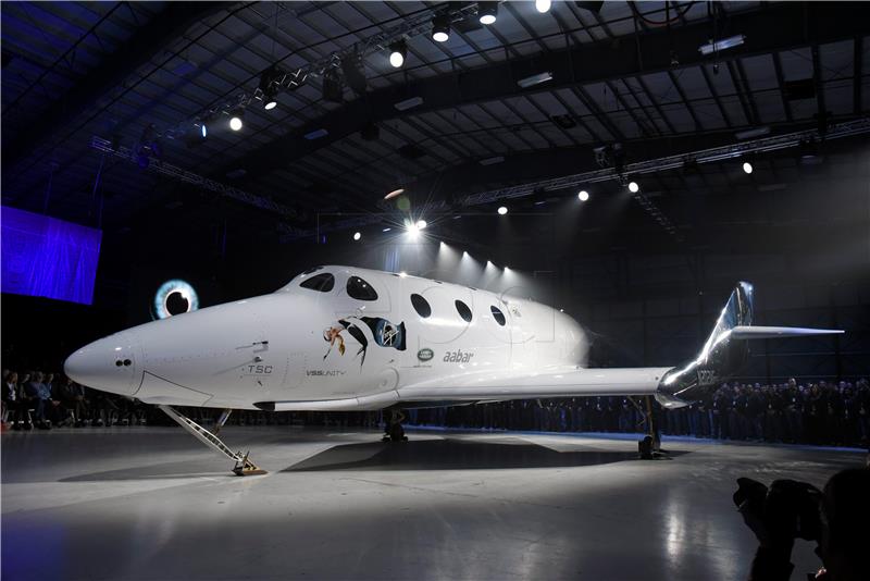 USA VIRGIN GALACTIC SPACESHIP 2 UNVEILING