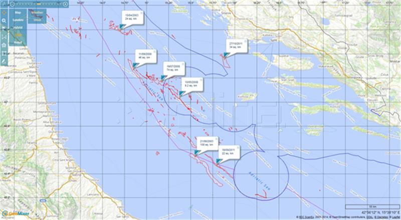 Stručnjaci: Jadransko more na otvorenom pokriveno uljnim mrljama čiji su učinci upitni 