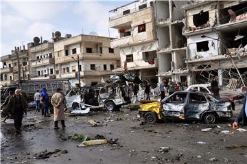 SYRIA CONFLICTS HOMS BLAST