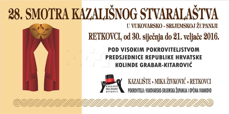 28. smotra kazališnog stvaralaštva: najboljom proglašena predstava „Marika“ Mrak teatra iz Županje