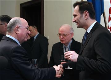 FM presents Croatia's foreign policy priorities at reception for diplomats