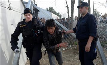 FYROM GREECE REFUGEES MIGRATION CRISIS