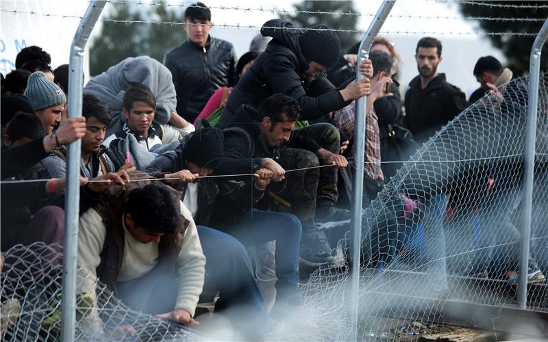 FYROM GREECE REFUGEES MIGRATION CRISIS