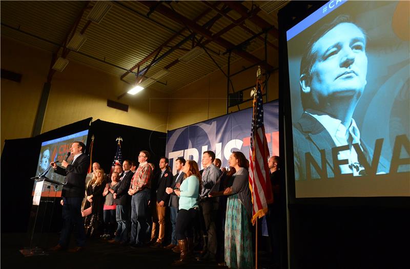 USA ELECTIONS NEVADA CAUCUS CRUZ