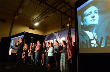 USA ELECTIONS NEVADA CAUCUS CRUZ