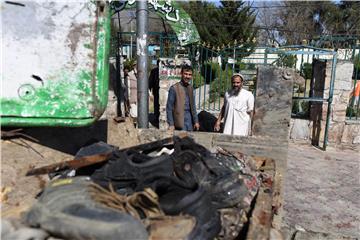 AFGHANISTAN SUICIDE BOMB ATTACK