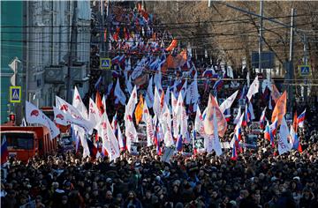 RUSSIA RUSSIA NEMTSOV MURDER ANNIVERSARY