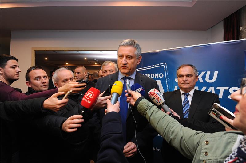 Karamarko: No ultimatum regarding Brkic's war veterans' minister nomination