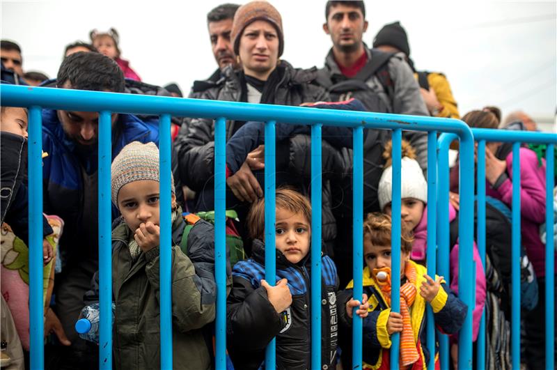 FYROM GREECE REFUGEES MIGRATION CRISIS