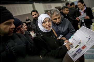 GERMANY REFUGEES MIGRANTS JOB FAIR