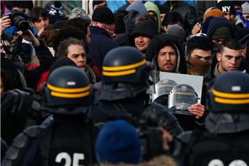 FRANCE CALAIS MIGRATION CAMP