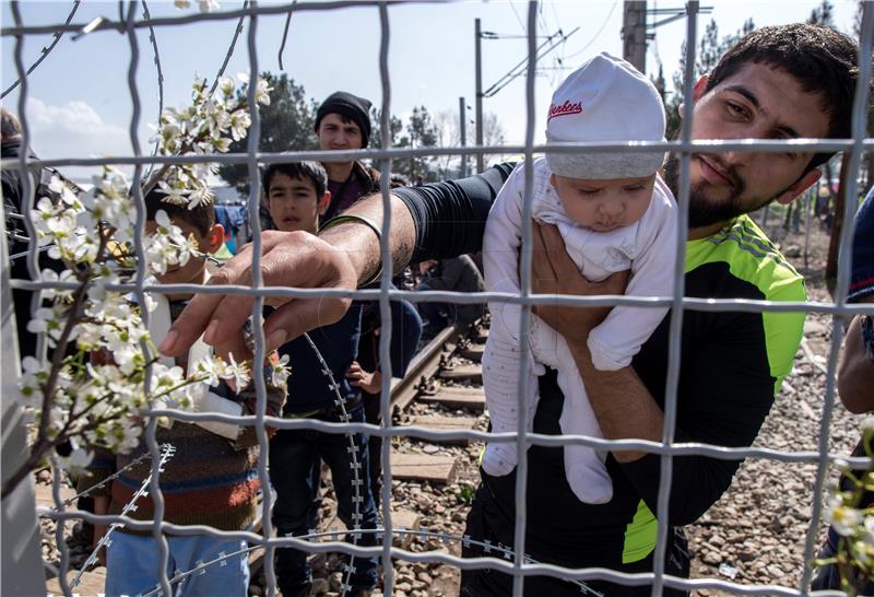 FYROM GREECE REFUGEES MIGRATION CRISIS