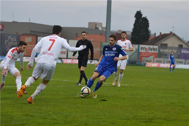 Prva HNL: Slaven Belupo - Zagreb 3-0