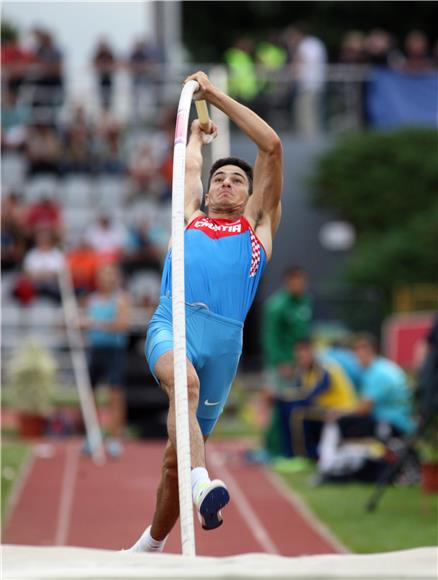 Atletika: Pobjeda motkaša Ivana Horvata u Beogradu s novim rekordom