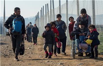 FYROM GREECE REFUGEES MIGRATION CRISIS