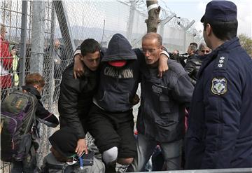 GREECE FYROM REFUGEES MIGRATION CRISIS