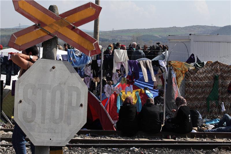 GREECE FYROM REFUGEES MIGRATION CRISIS