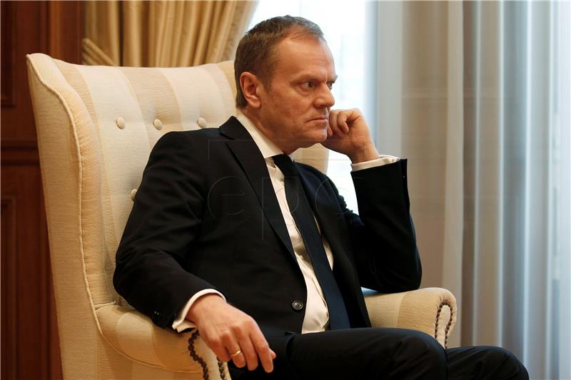 GREECE  EUROPEAN COUNCIL TUSK